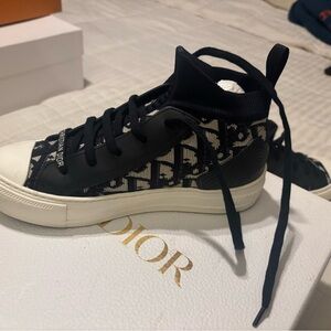 Dior White Box with Gold Lettering